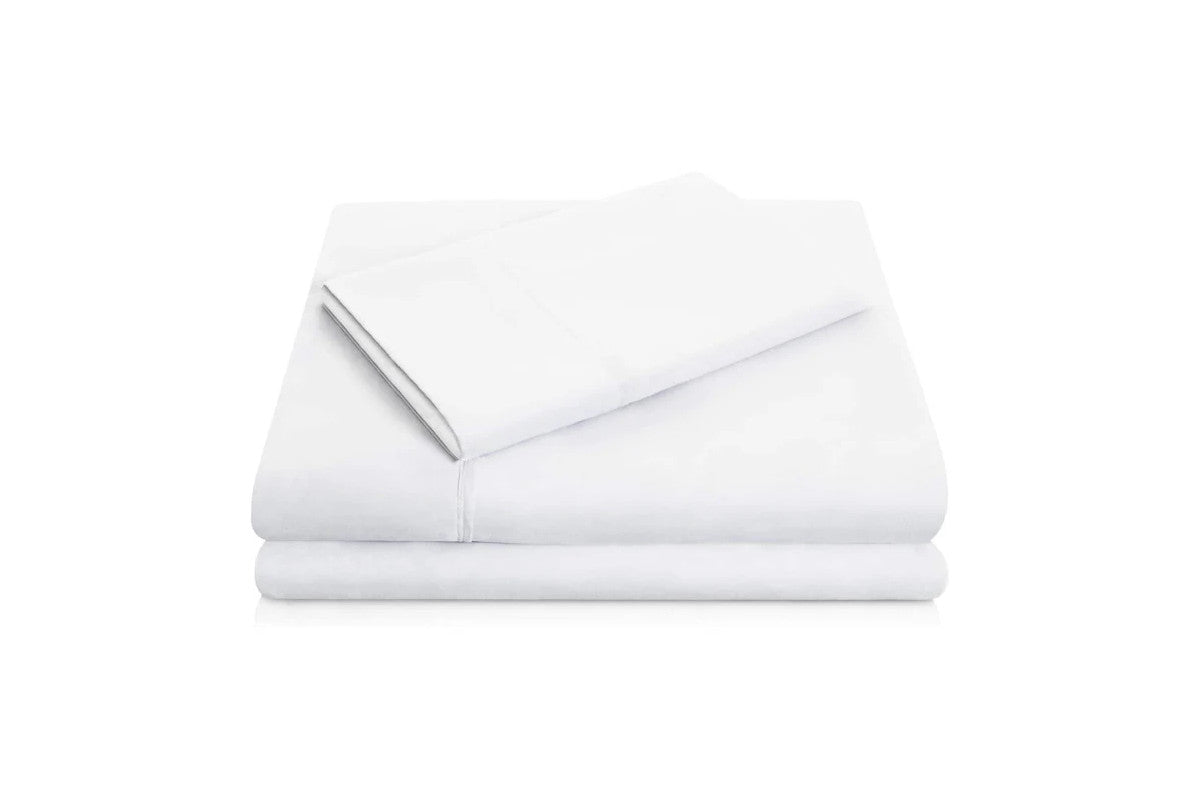 malouf white microfiber sheet sheet - view 1