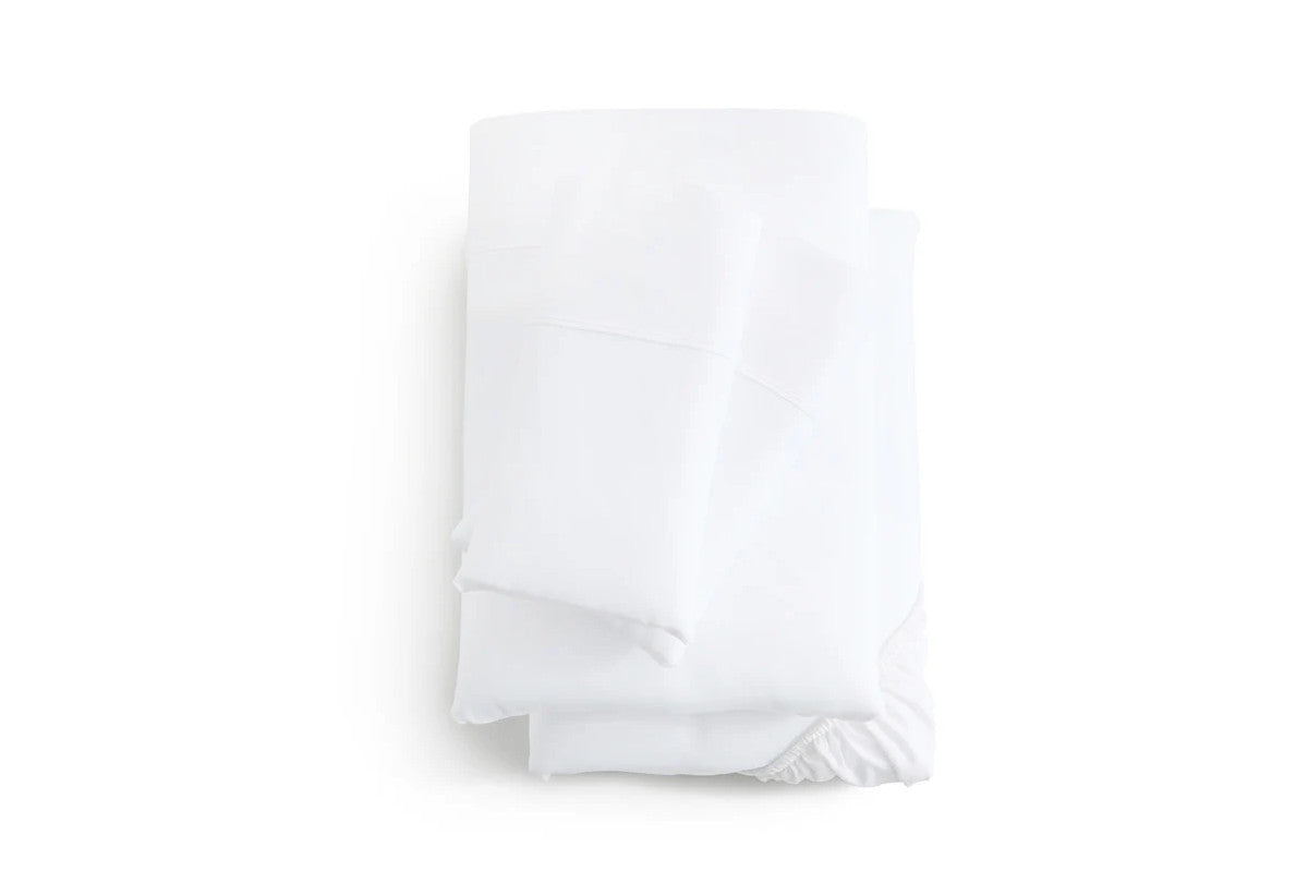 malouf white microfiber sheet sheet - view 2